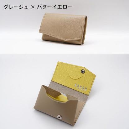| Ex-Tone Bi-color | お札を折らない 世界最小クラスのバイカラーミニ財布
