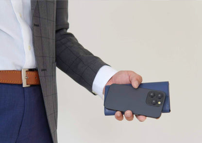 最小クラスの本革長財布 soallet｜お札を折らずに収納・超スリム大容量ミニ財布｜日本製ヌメ革財布