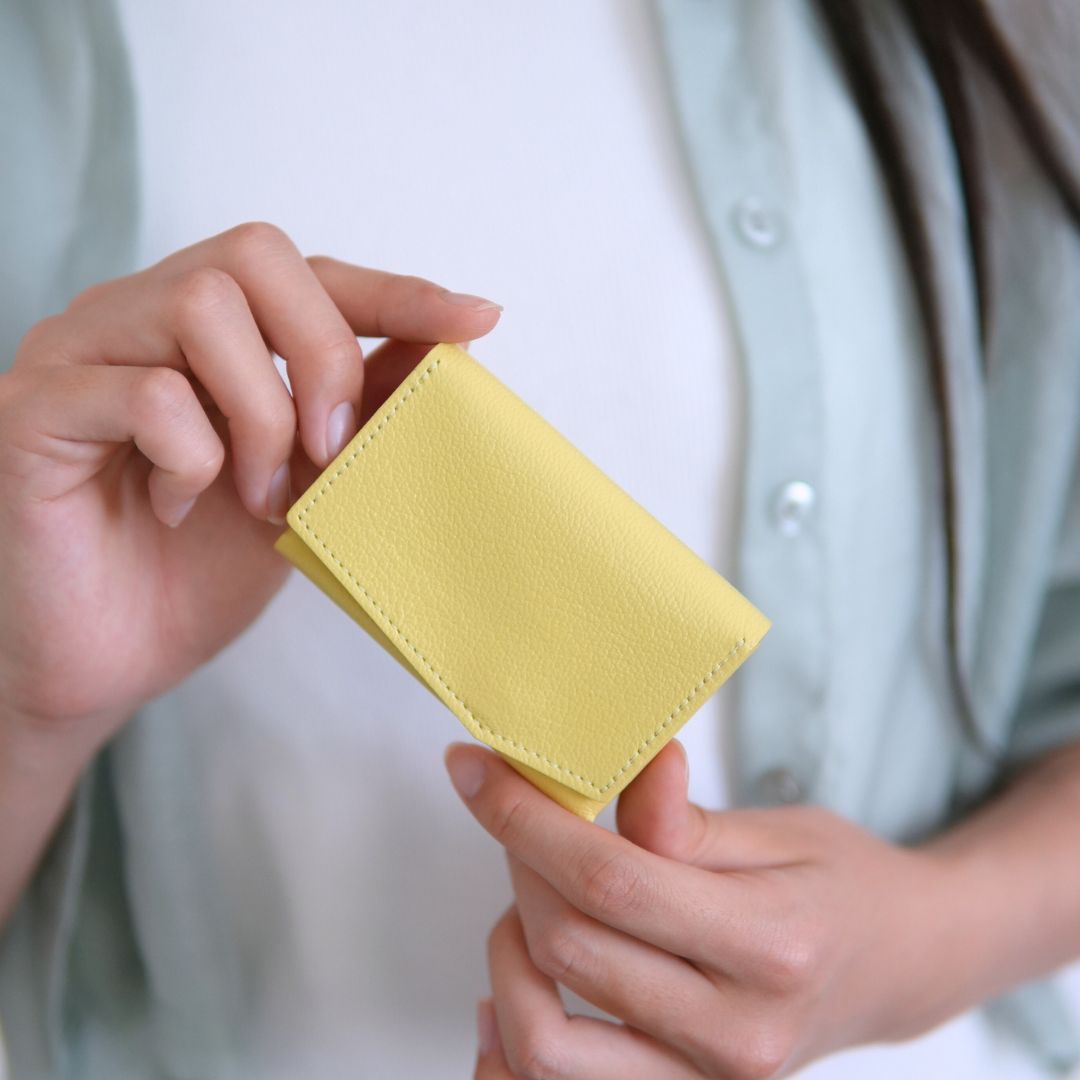 | Ex-Tone new collor | お札を折らない、世界最小クラスのミニ財布