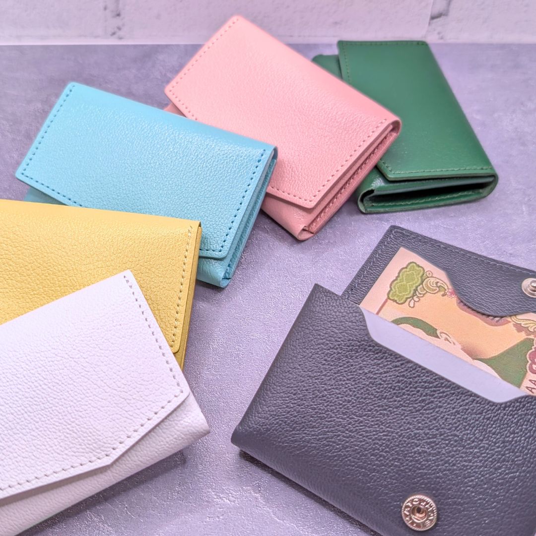 | Ex-Tone new collor | お札を折らない、世界最小クラスのミニ財布