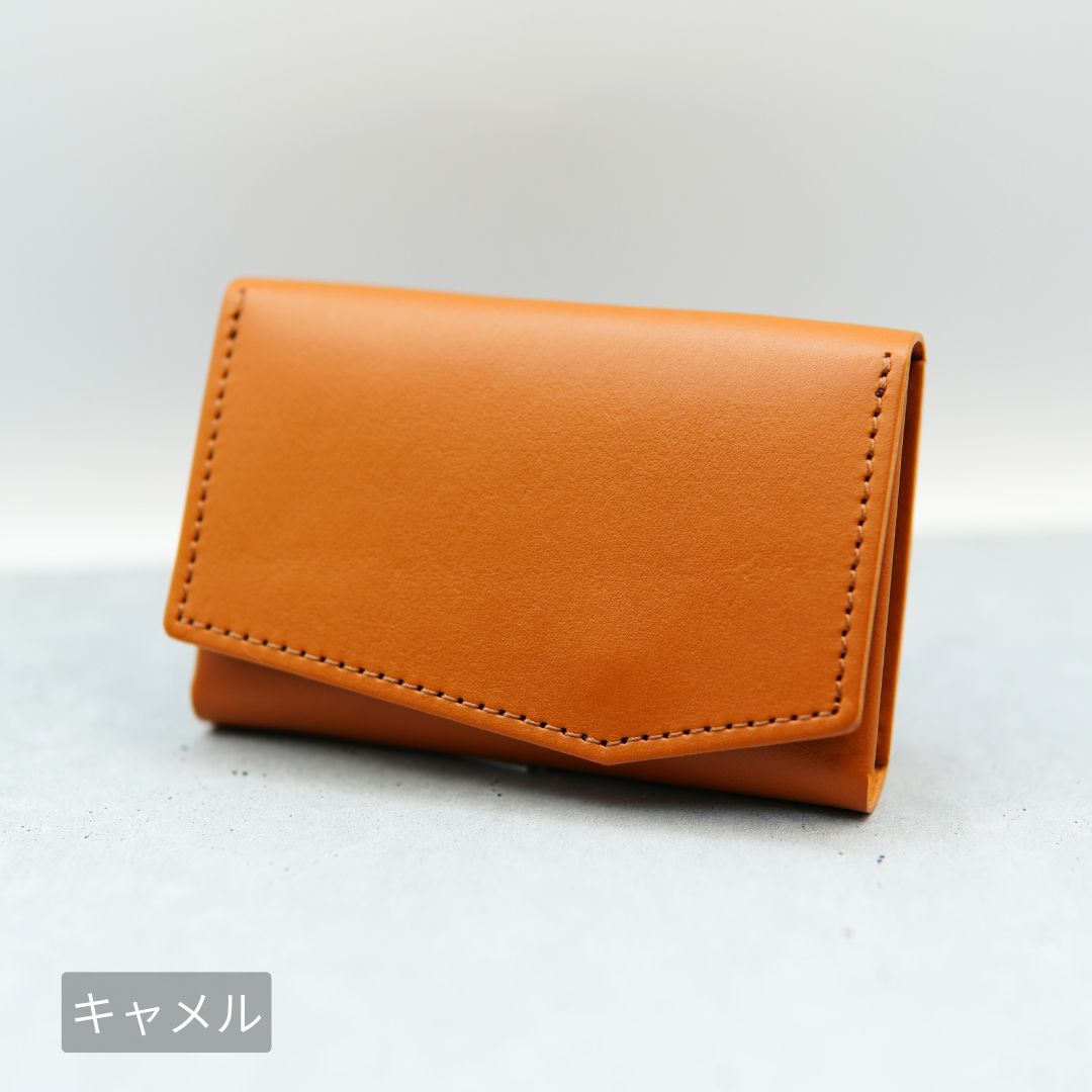 Experience ver.2 | お札を折らない極小ミニ財布・本革｜Hadou-Leather