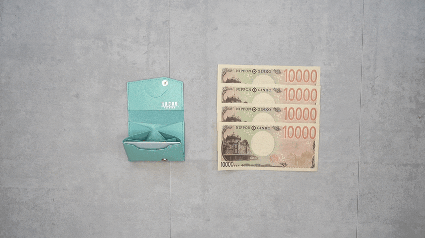 | Ex-Tone new collor | お札を折らない、世界最小クラスのミニ財布