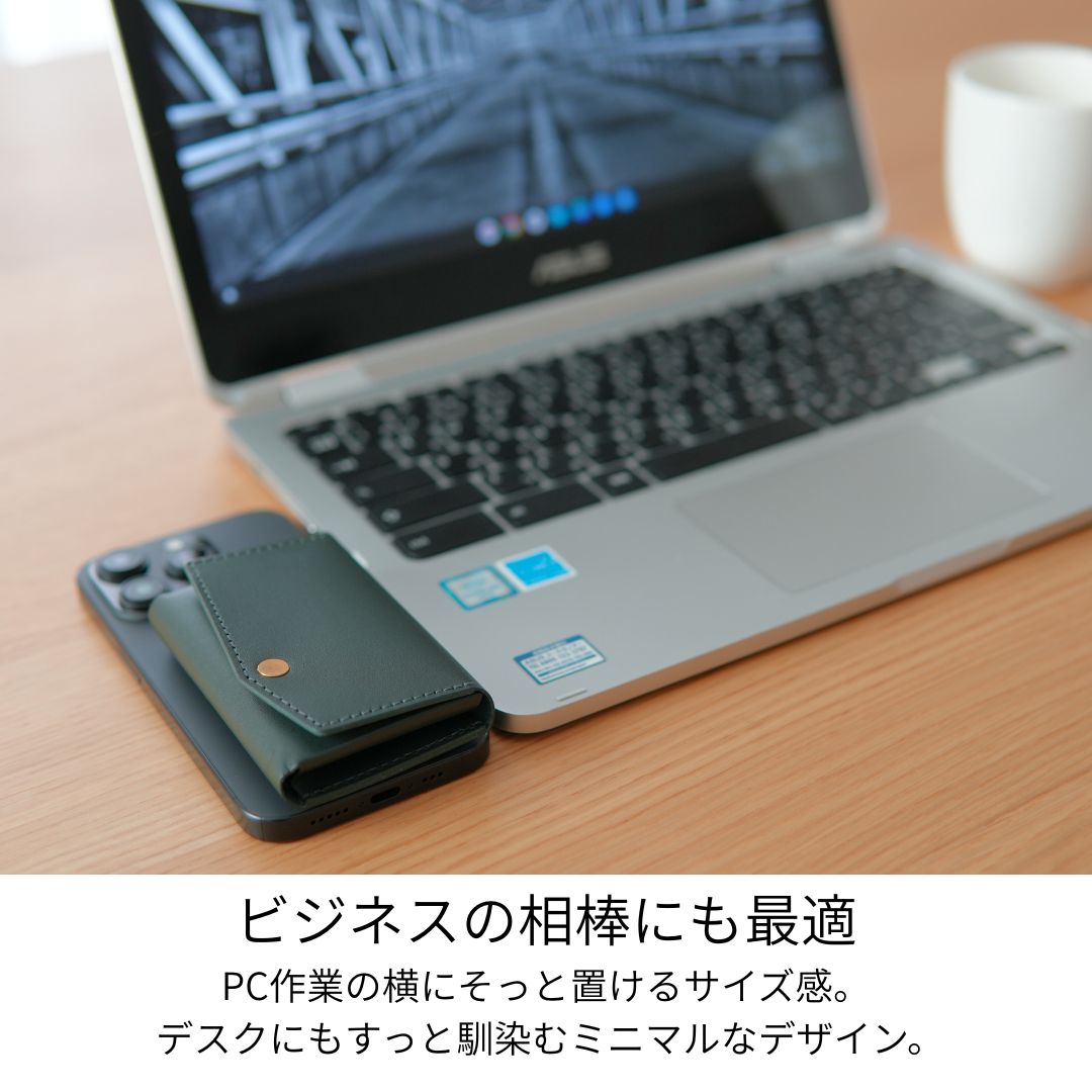 【Ex-Python】小さい財布 カードサイズ 極小ミニ財布 お札を折らずに入る 本革コンパクトウォレット