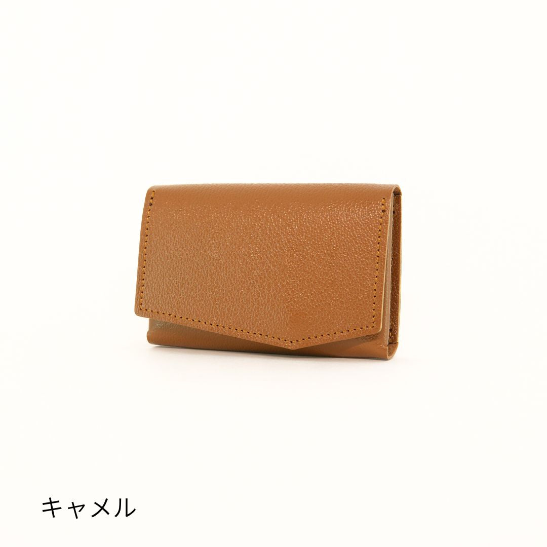 Ex-Tone | お札を折らない極小ミニ財布・本革｜Hadou-Leather